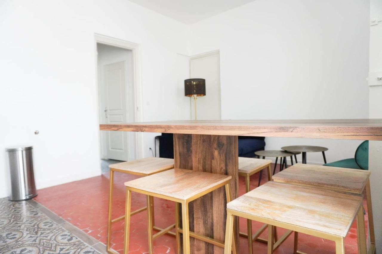 Bright And Modern 3-Bedroom Apartment, 90M2 With Air Condition, In Beziers Exterior photo